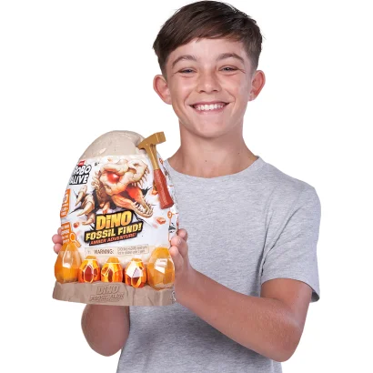 Інтерактивний ігровий набір-сюрприз ROBO ALIVE S1 &ndash; БУРШТИНОВІ РОЗКОПКИ ДИНОЗАВРА (в ас.)