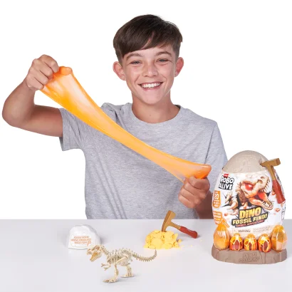 Інтерактивний ігровий набір-сюрприз ROBO ALIVE S1 &ndash; БУРШТИНОВІ РОЗКОПКИ ДИНОЗАВРА (в ас.)