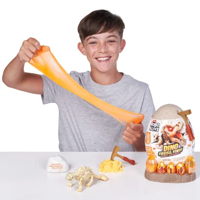 Інтерактивний ігровий набір-сюрприз ROBO ALIVE S1 &ndash; БУРШТИНОВІ РОЗКОПКИ ДИНОЗАВРА (в ас.)