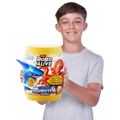 Інтерактивний ігровий набір ROBO ALIVE S1 &ndash; ГЛИБОКОВОДНИЙ СЮРПРИЗ. ВЕЛИКА БІЛА АКУЛА