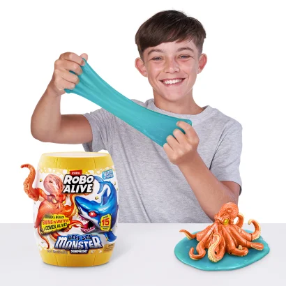 Інтерактивний ігровий набір ROBO ALIVE S1 &ndash; ГЛИБОКОВОДНИЙ СЮРПРИЗ. ВОСЬМИНІГ