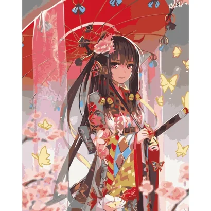 Картина за номерами без підрамника &quot;Кагуя Хорайсан&quot; Art Craft  16015-ACNF 40х50 см