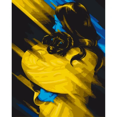 Картина за номерами&nbsp;"Погляд&nbsp;дружби" Bambi 10401-NN 40х50 см