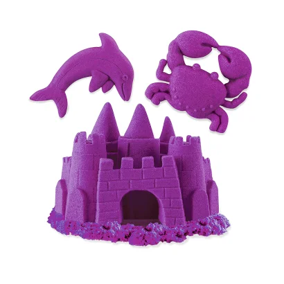 Пісок для дитячої творчості KINETIC SAND NEON (фіолетовий, 227г)