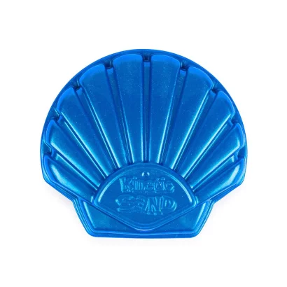 Набір піску для дитячої творчості - KINETIC SAND МУШЛЯ БЛАКИТНА