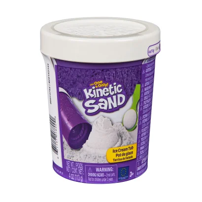 Набір піску для творчості - KINETIC SAND ВІДЕРЦЕ МОРОЗИВА (в асорт., 113 g)
