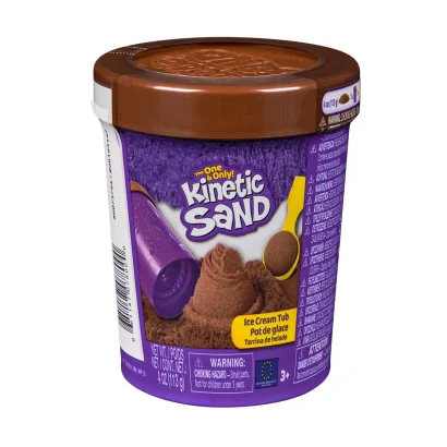 Набір піску для творчості - KINETIC SAND ВІДЕРЦЕ МОРОЗИВА (в асорт., 113 g)