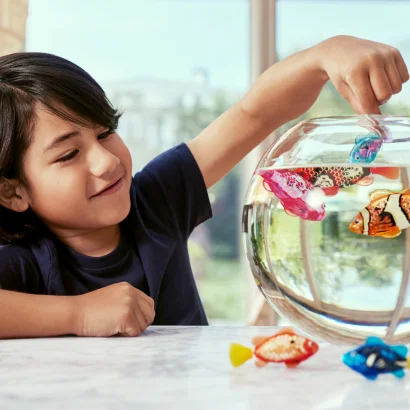 Інтерактивна іграшка ROBO ALIVE S3 &ndash; РОБОРИБКА (золотиста)