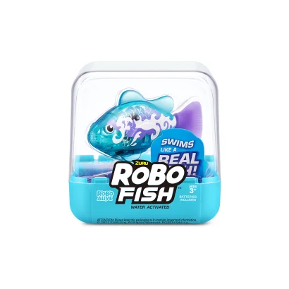 Інтерактивна іграшка ROBO ALIVE S3 &ndash; РОБОРИБКА (блакитна)