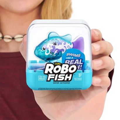 Інтерактивна іграшка ROBO ALIVE S3 &ndash; РОБОРИБКА (блакитна)