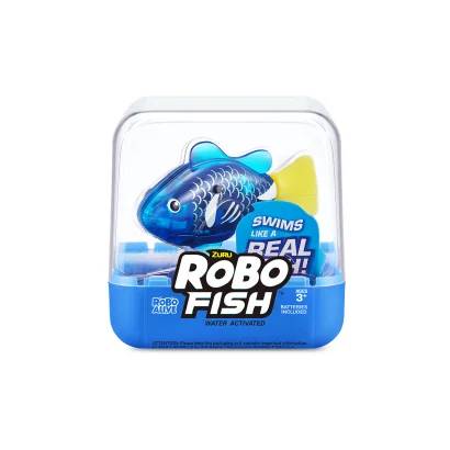 Інтерактивна іграшка ROBO ALIVE S3 &ndash; РОБОРИБКА (синя)