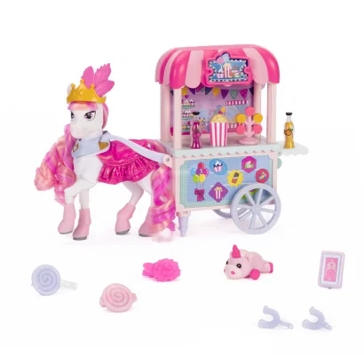 Ігровий набір WILD MANES - КАРНАВАЛ КОНЯЧКИ КЕНДІ (возик, аксес.)