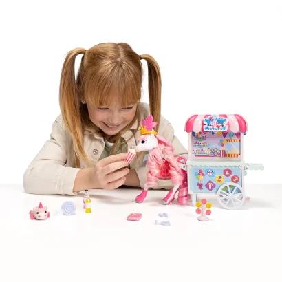 Ігровий набір WILD MANES - КАРНАВАЛ КОНЯЧКИ КЕНДІ (возик, аксес.)