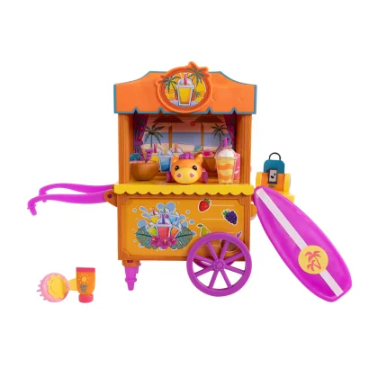 Ігровий набір WILD MANES - ПЛЯЖНИЙ ВІДПОЧИНОК КОНЯЧКИ БЕЙЛІ (возик, аксес.)