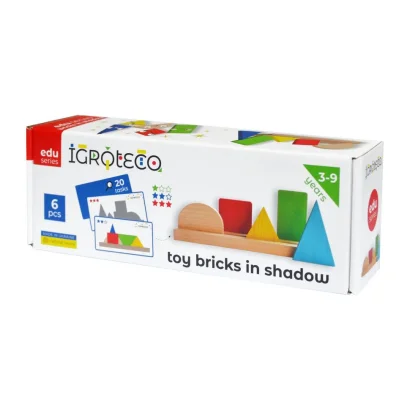 Іграшка розвиваюча &quot;Фігури та Тіні&quot; 900606 дерев'яна