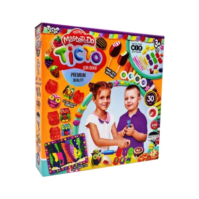 Креативна творчість "Тісто для ліплення "Master Do" TMD-03-06, 30 кольорів