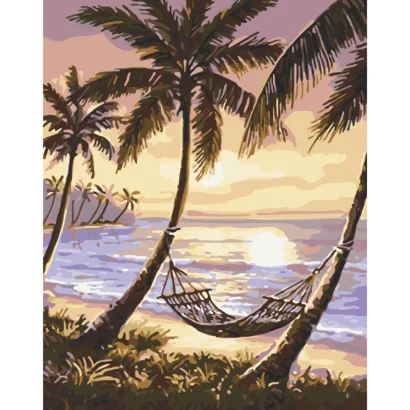 Картина&nbsp;за&nbsp;номерами "Райське&nbsp;місце"&nbsp;Art Craft 40х50&nbsp;см 10597-AC