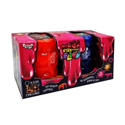 В'язка маса &quot;Mega Stretch Slime&quot; SLM-11-02U 2 банки Вид 2