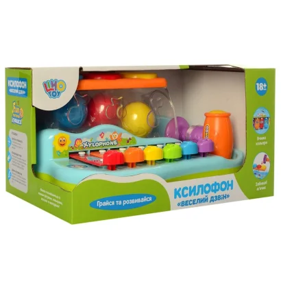 Розвиваюча музична іграшка &quot;Ксилофон&quot; 9199, логіка, з молотком