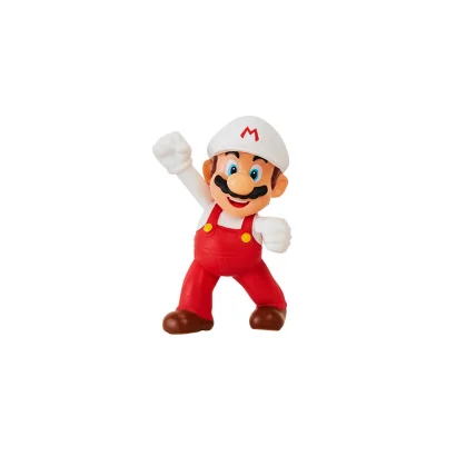Ігрова фігурка з артикуляцією SUPER MARIO - ВОГНЯНИЙ МАРІО (6 cm)