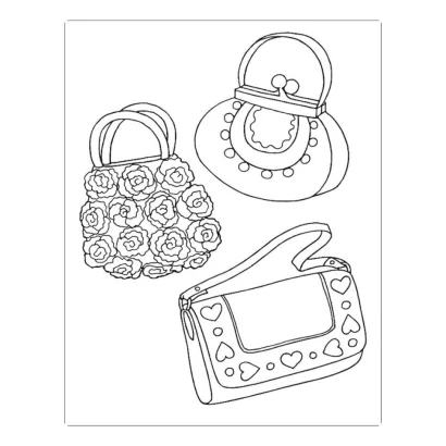 Велика книга розмальовок "Дівчата та квіти" 1736004, 64 сторінки