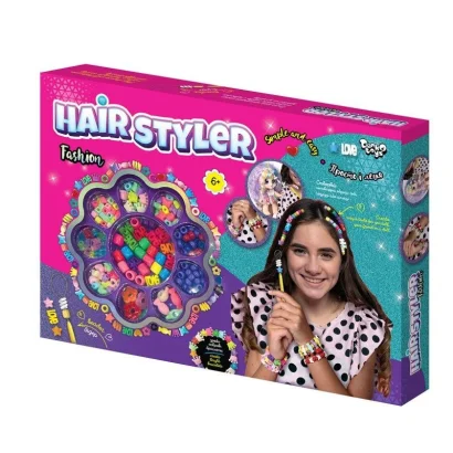Креативна творчість &quot;Hair Styler Fashion&quot; HS-01-04 з аксесуаром для волосся