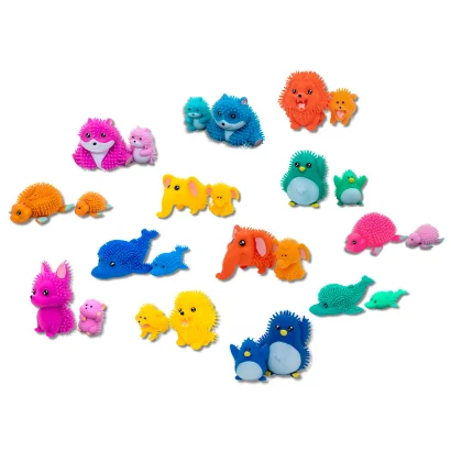 Стретч-іграшка у вигляді тварини серії &laquo;Softy friends&raquo; &ndash; МИЛА РОДИНА (у диспл.)