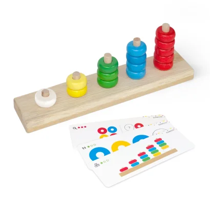 Пірамідка-рахівничка для малюків