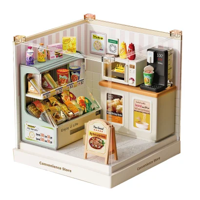 Конструктор-румбокс MINI HOUSE серії "Інтер'єр Міні" &ndash; ЦІЛОДОБОВИЙ МАГАЗИН