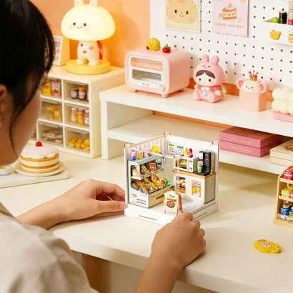 Конструктор-румбокс MINI HOUSE серії "Інтер'єр Міні" &ndash; ЦІЛОДОБОВИЙ МАГАЗИН