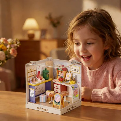 Конструктор-румбокс MINI HOUSE серії "Інтер'єр Міні" &ndash; КРАМНИЦЯ ПОДАРУНКІВ