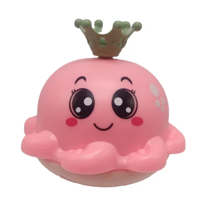 Набір для ванної &quot;Фонтанчик Восьминіг&quot; 7022(Pink) Рожевий