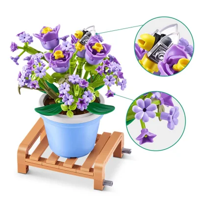 Конструктор в капсулі MAX S1 – САДОВІ РОСЛИНИ В ГОРЩИКАХ (в асорт., в диспл.)