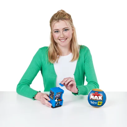 Конструктор в капсулі MAX серії "Retro" S1 &ndash; ІГРОВИЙ АРКАДНИЙ АВТОМАТ