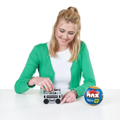 Конструктор в капсулі MAX серії "Retro" S1 &ndash; КАСЕТНИЙ МАГНІТОФОН