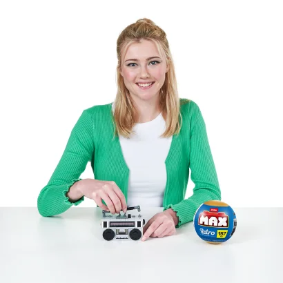 Конструктор в капсулі MAX серії "Retro" S1 &ndash; КАСЕТНИЙ МАГНІТОФОН