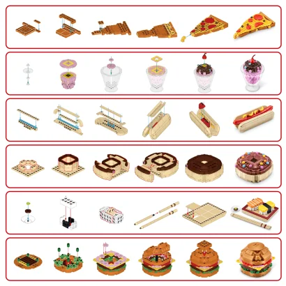 Конструктор в капсулі MAX S1 – СМАКОЛИКИ (в асорт., в диспл.)