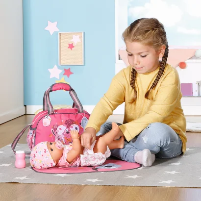 Сумка для ляльки BABY BORN - ТУРБОТА ПРО МАЛЮКА S2 (з аксесуарами)