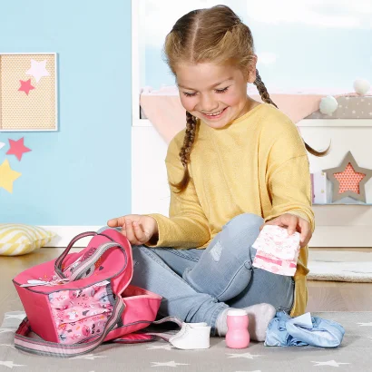 Сумка для ляльки BABY BORN - ТУРБОТА ПРО МАЛЮКА S2 (з аксесуарами)