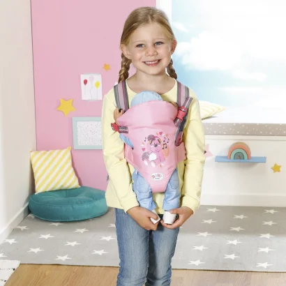 Рюкзак-кенгуру для ляльки BABY BORN серії &quot;День Народження&quot; - ПОРУЧ З МАМОЮ