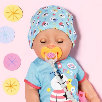 Пустушка для ляльки BABY BORN на кліпсі (в асортименті)