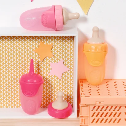 Пляшечка для ляльки BABY BORN - ЗРУЧНЕ ГОДУВАННЯ S2 (3 в асорт.)