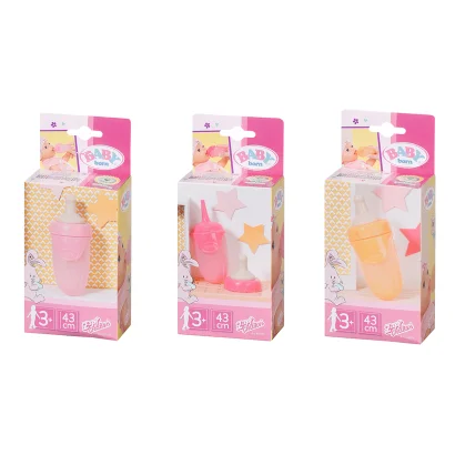 Пляшечка для ляльки BABY BORN - ЗРУЧНЕ ГОДУВАННЯ S2 (3 в асорт.)