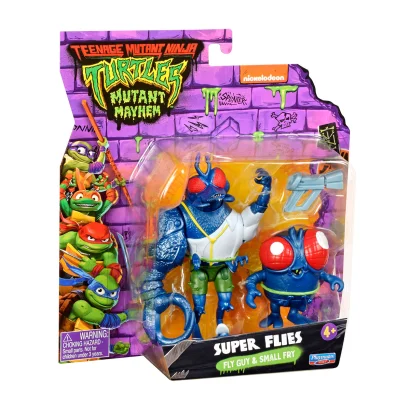 Набір ігрових фігурок серії ЧЕРЕПАШКИ-НІНДЗЯ - СУПЕРФЛАЙС (2 фігурки)