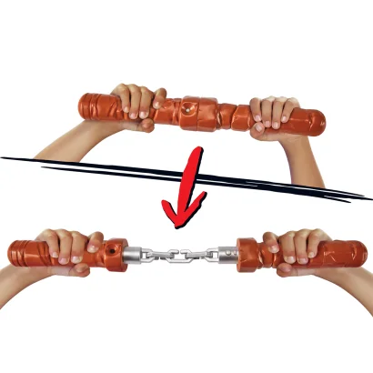 Набір іграш. зброї &laquo;Черепашки-Ніндзя MOVIE III&raquo;  &ndash; НУНЧАКИ МІКЕЛАНДЖЕЛО (трансформ.)