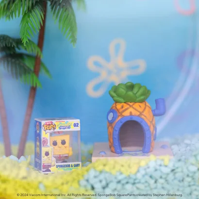 Набір фігурок BITTY POP! Town серії "Губка Боб Квадратні Штани" &ndash; ГУБКА БОБ І ЙОГО ДІМ