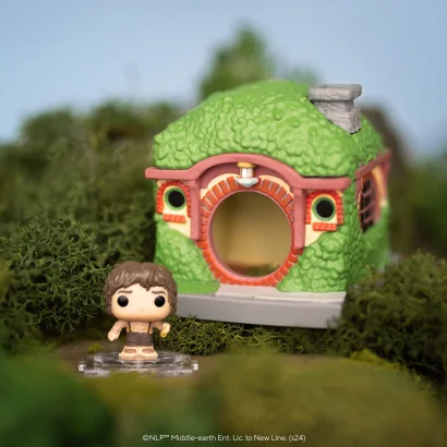 Набір фігурок BITTY POP! Town серії "Володар перснів" - ФРОДО БЕГГІНС І ХАТИНКА