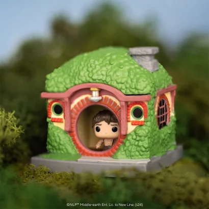 Набір фігурок BITTY POP! Town серії "Володар перснів" - ФРОДО БЕГГІНС І ХАТИНКА