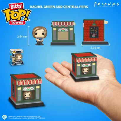 Набір фігурок BITTY POP! Town серії "Друзі" - РЕЙЧЕЛ У КАВ'ЯРНІ "CENTRAL PERK"