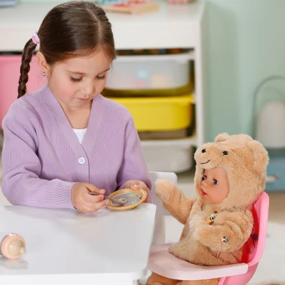 Лялька BABY BORN – ЕММА У КОСТЮМІ ВЕДМЕДИКА (43 cm, з аксесуарами)